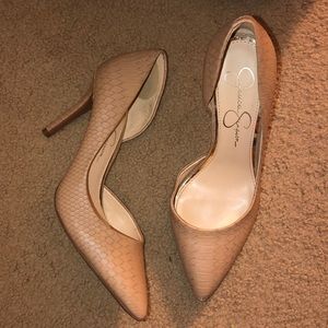 Jessica Simpson Snake Skin Heels